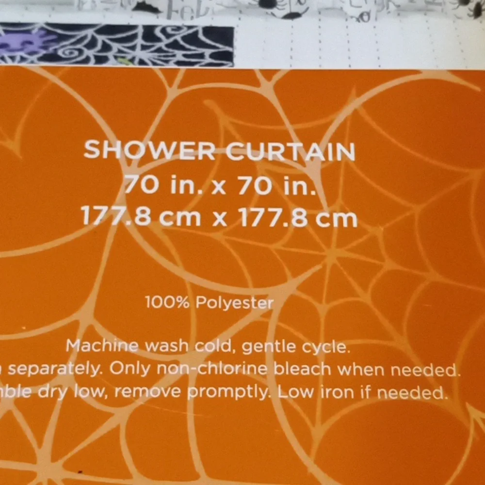 Halloween Shower Curtain 🖤🕷️ FINAL MARKDOWN! - Picture 5 of 6